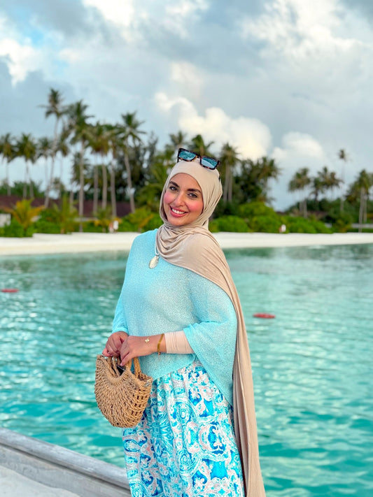 Pancho top - Aqua