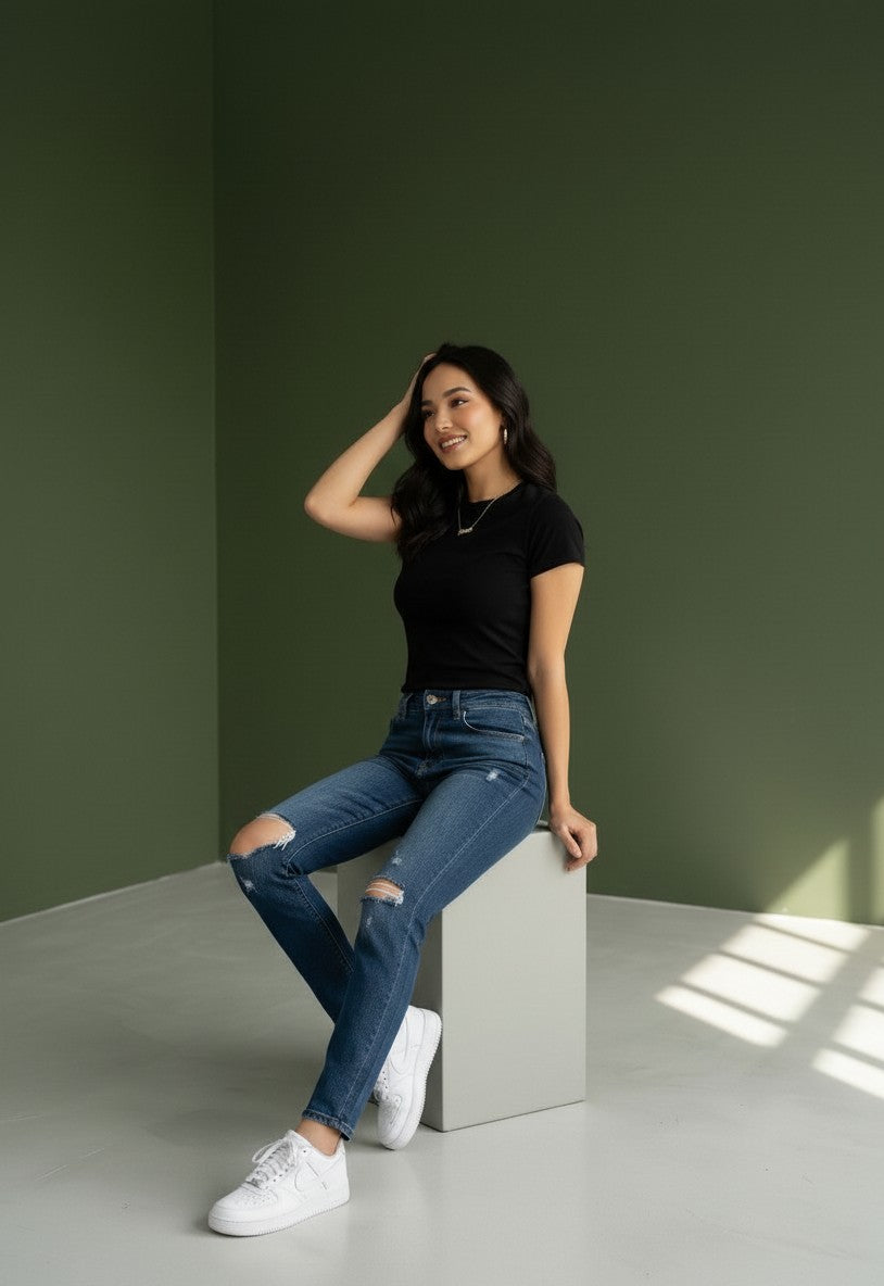 Everyday Basic – TEE – Black