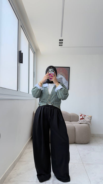 Oversized Wide Sweatpants