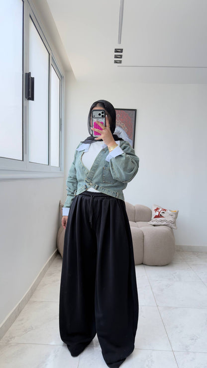 Oversized Wide Sweatpants
