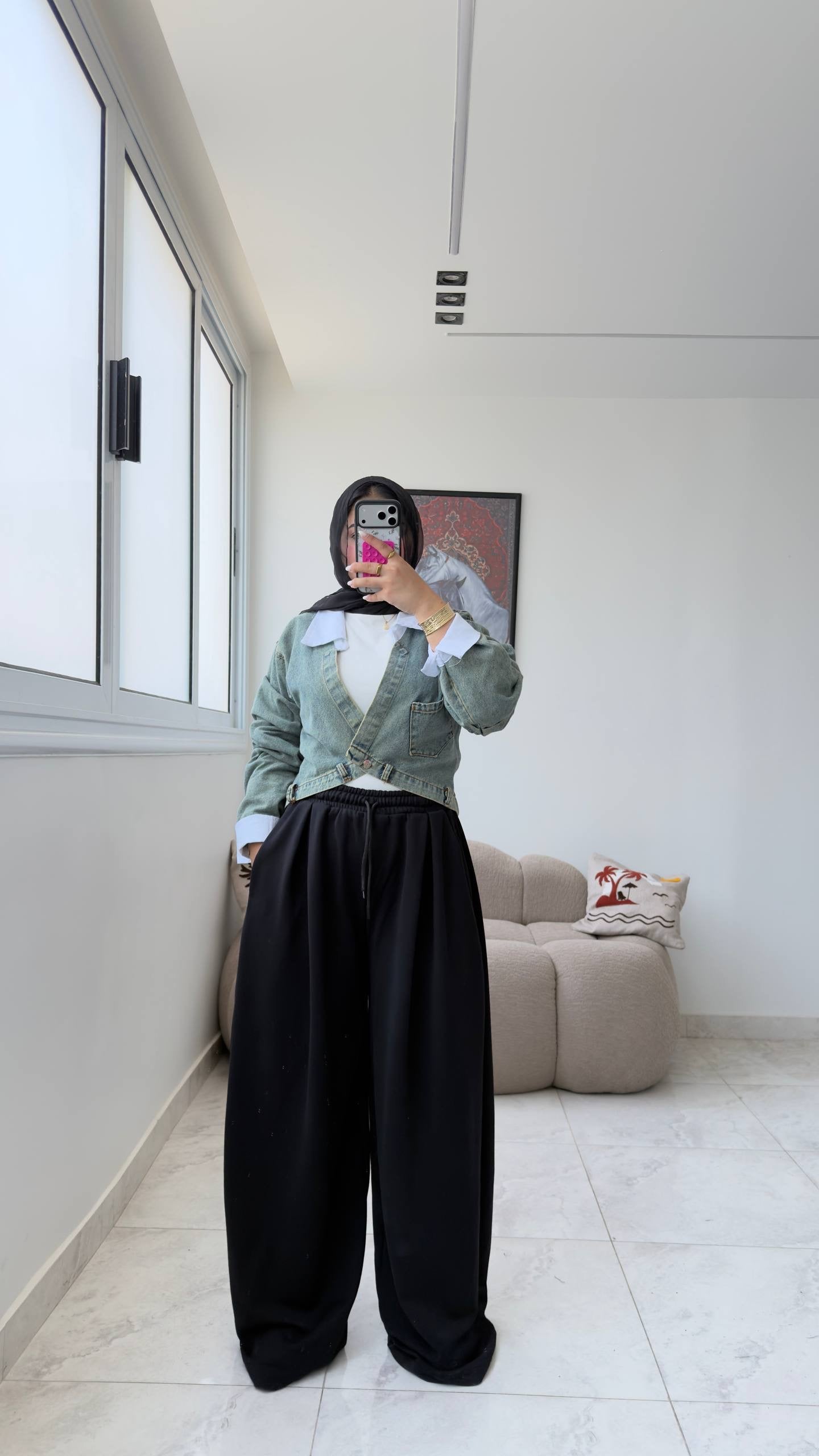 Oversized Wide Sweatpants