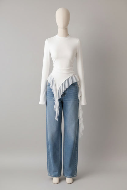 Tulle Blouse