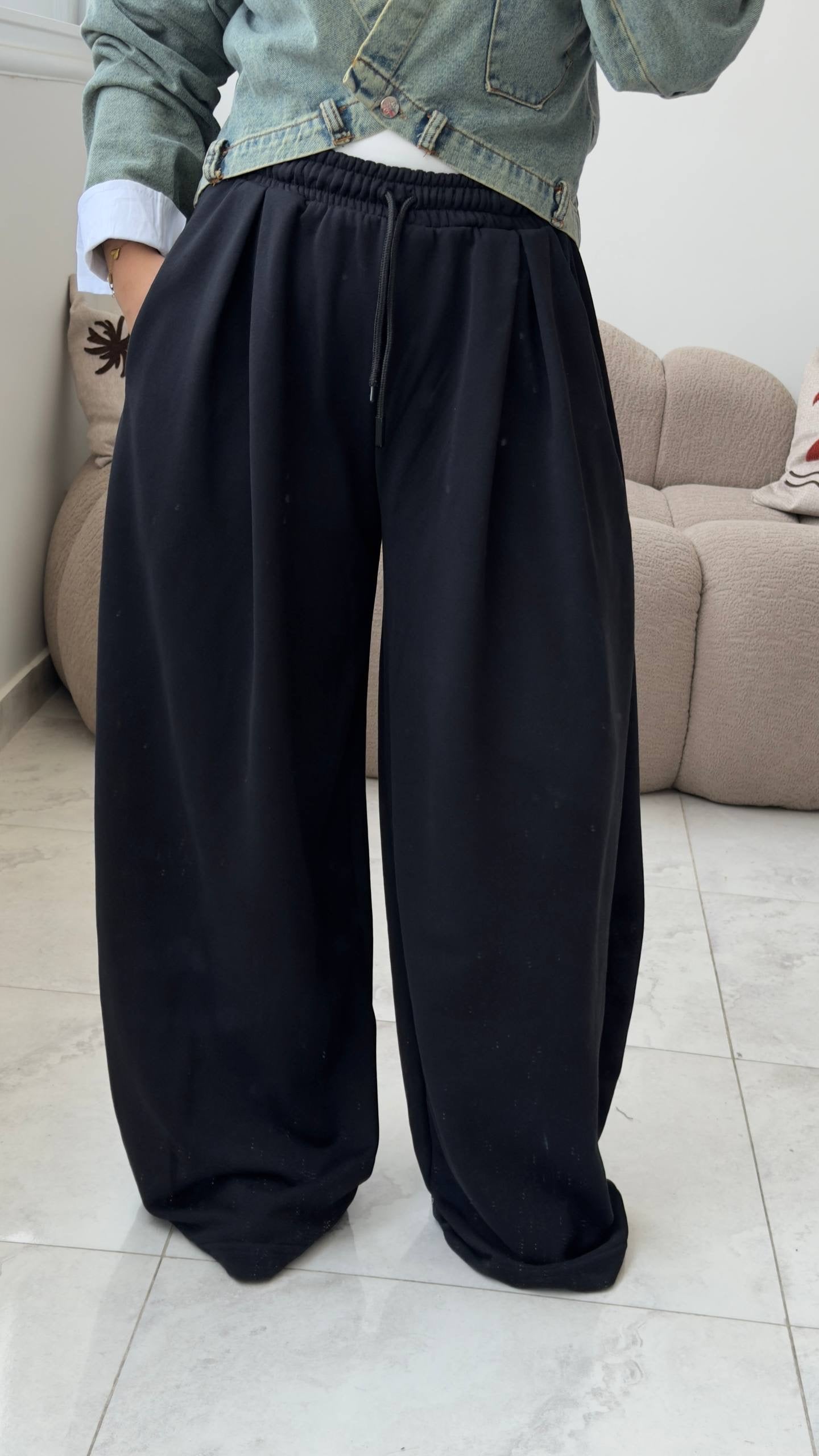 Oversized Wide Sweatpants