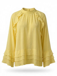 Flora Blouse - Yellow
