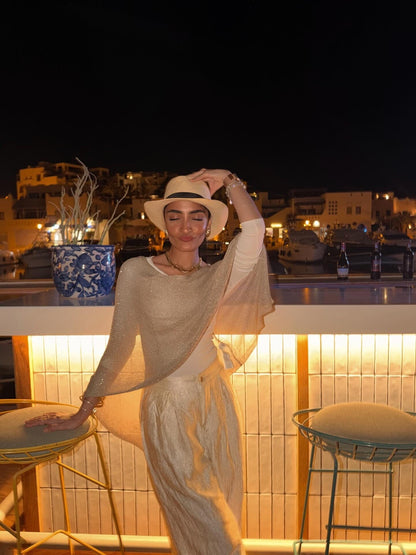 Pancho top - Beige