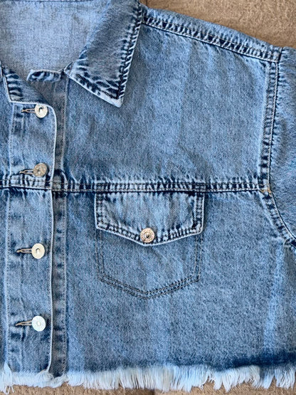 Cropped Denim Jacket