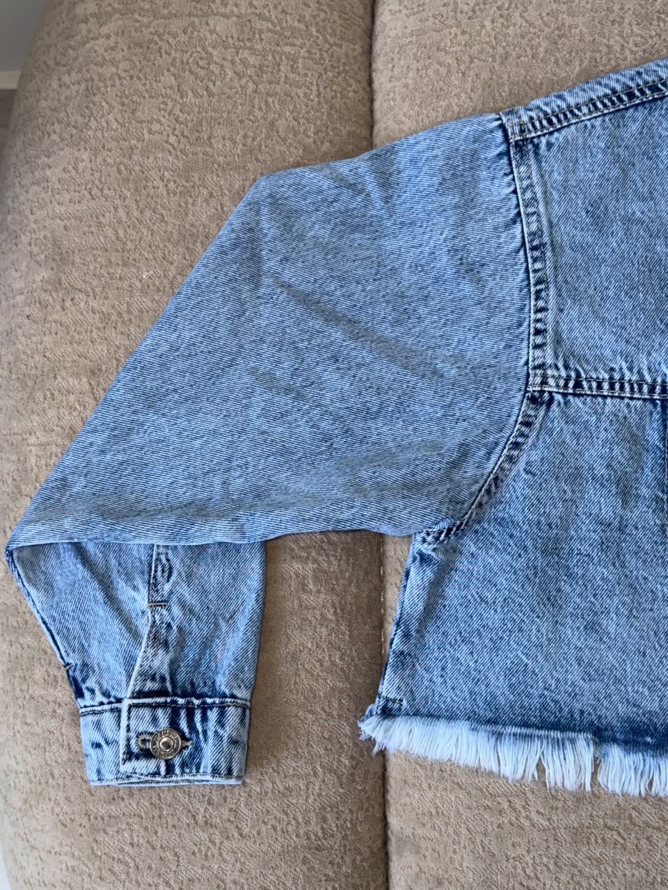 Cropped Denim Jacket