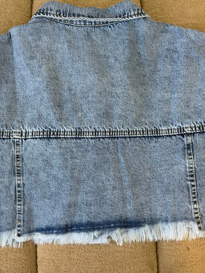Cropped Denim Jacket