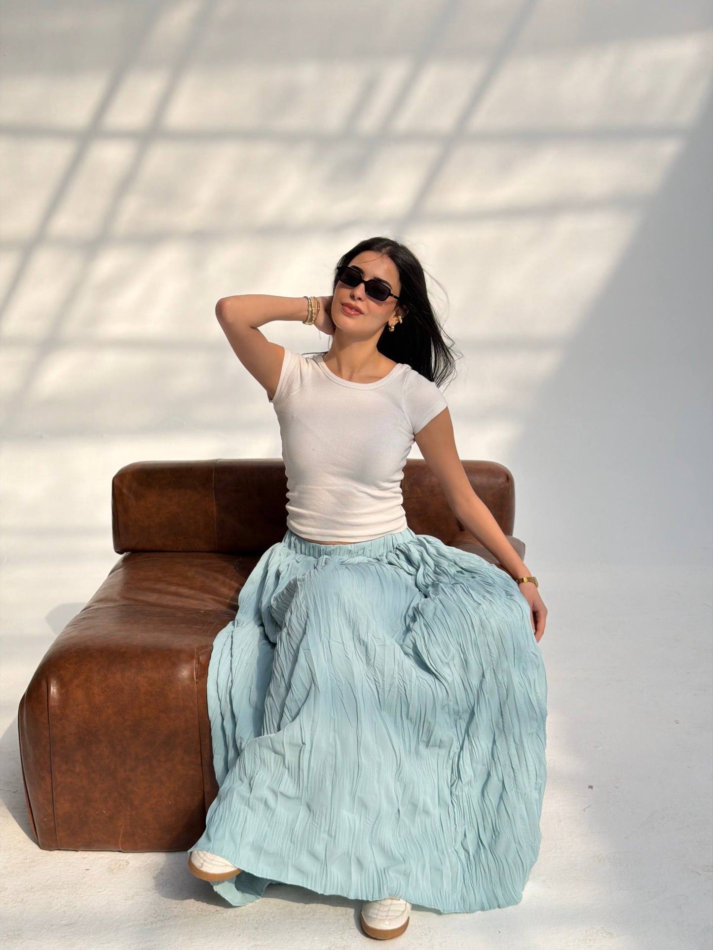 Summer Skirt Baby blue