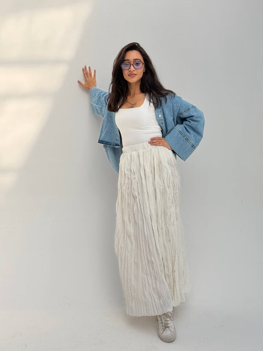 Summer Skirt white