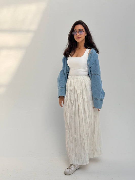 Summer Skirt white