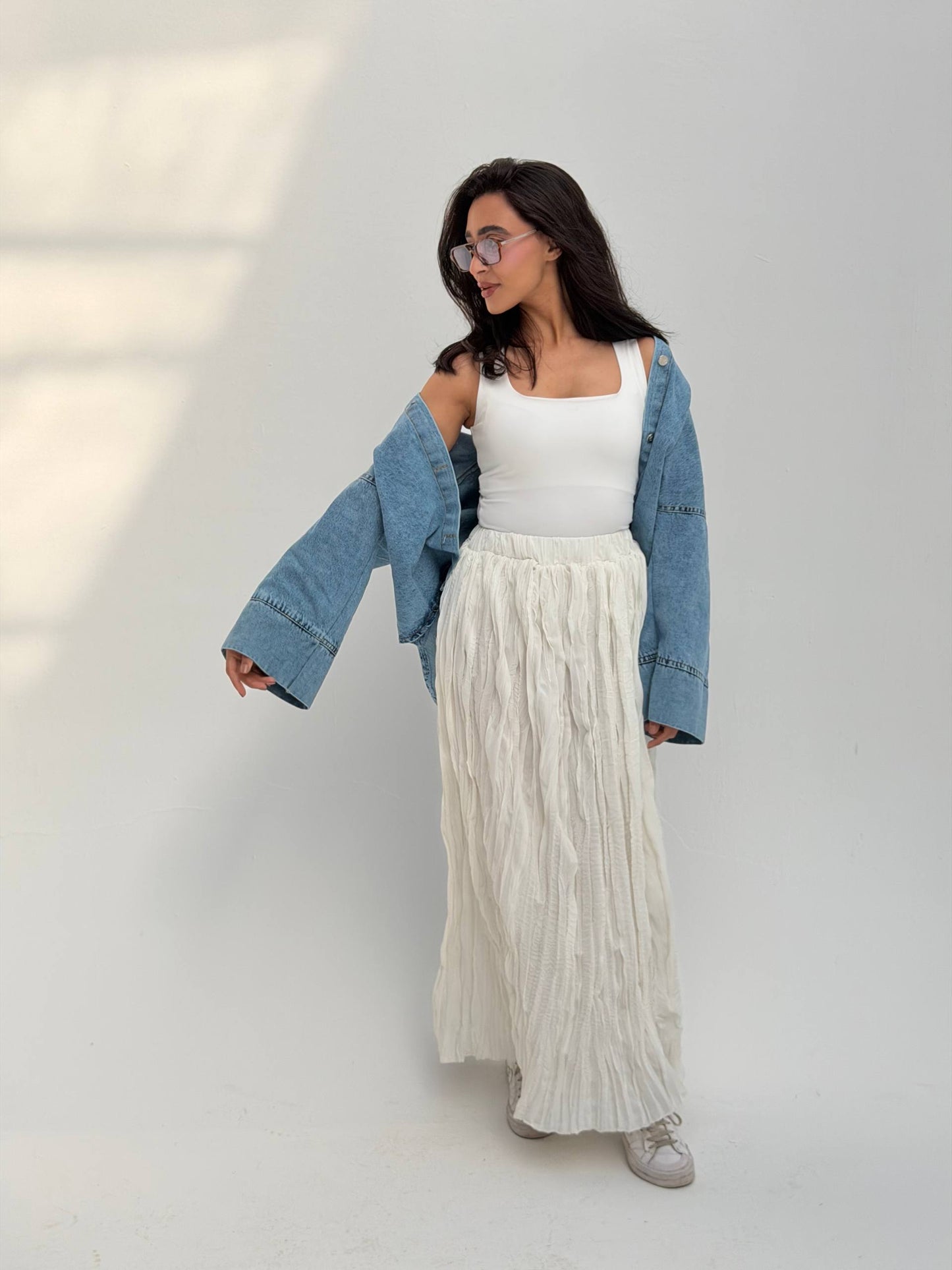 Summer Skirt white