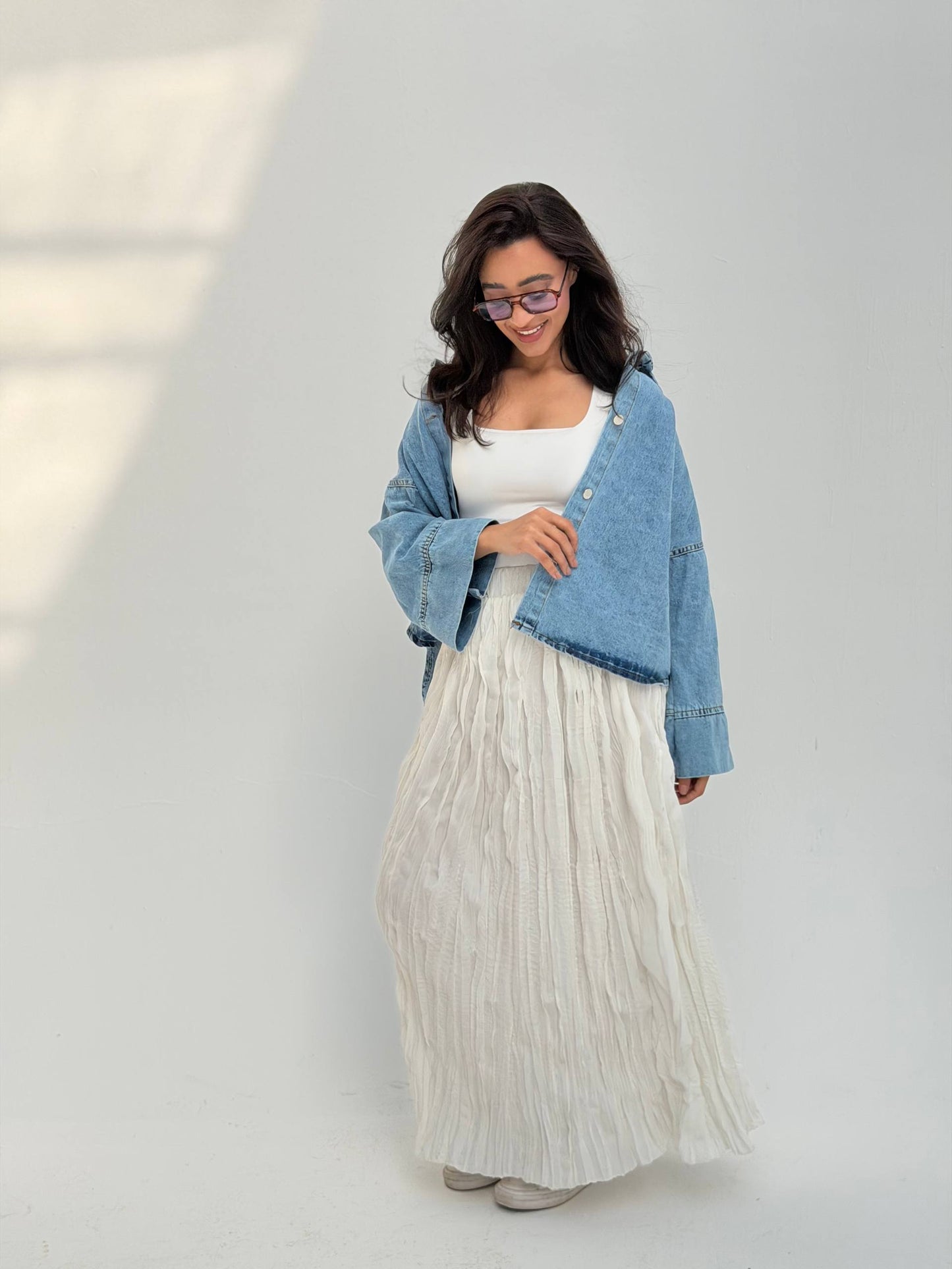 Summer Skirt white