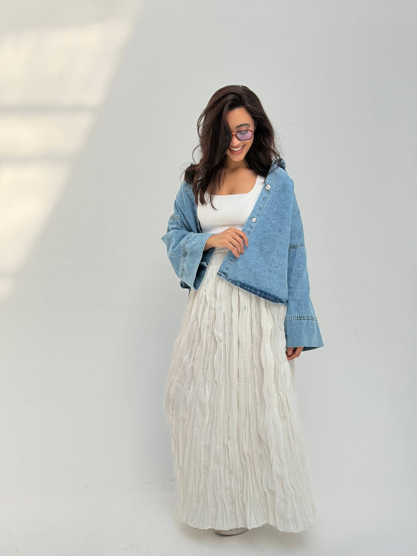 Summer Skirt white