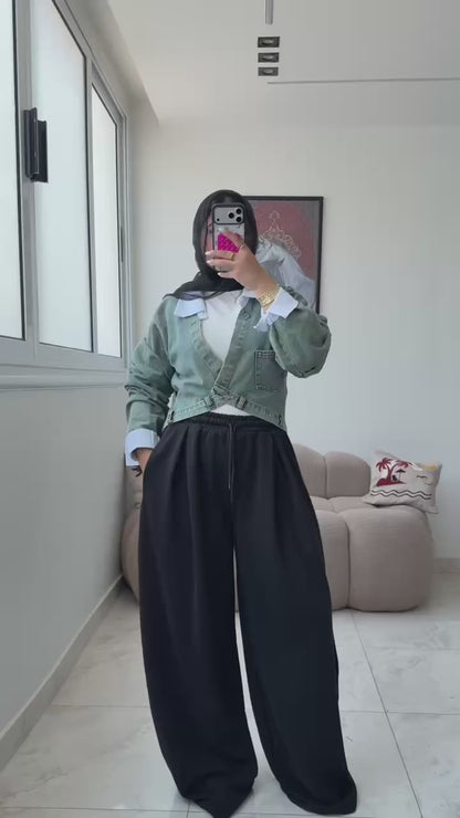 Oversized Wide Sweatpants