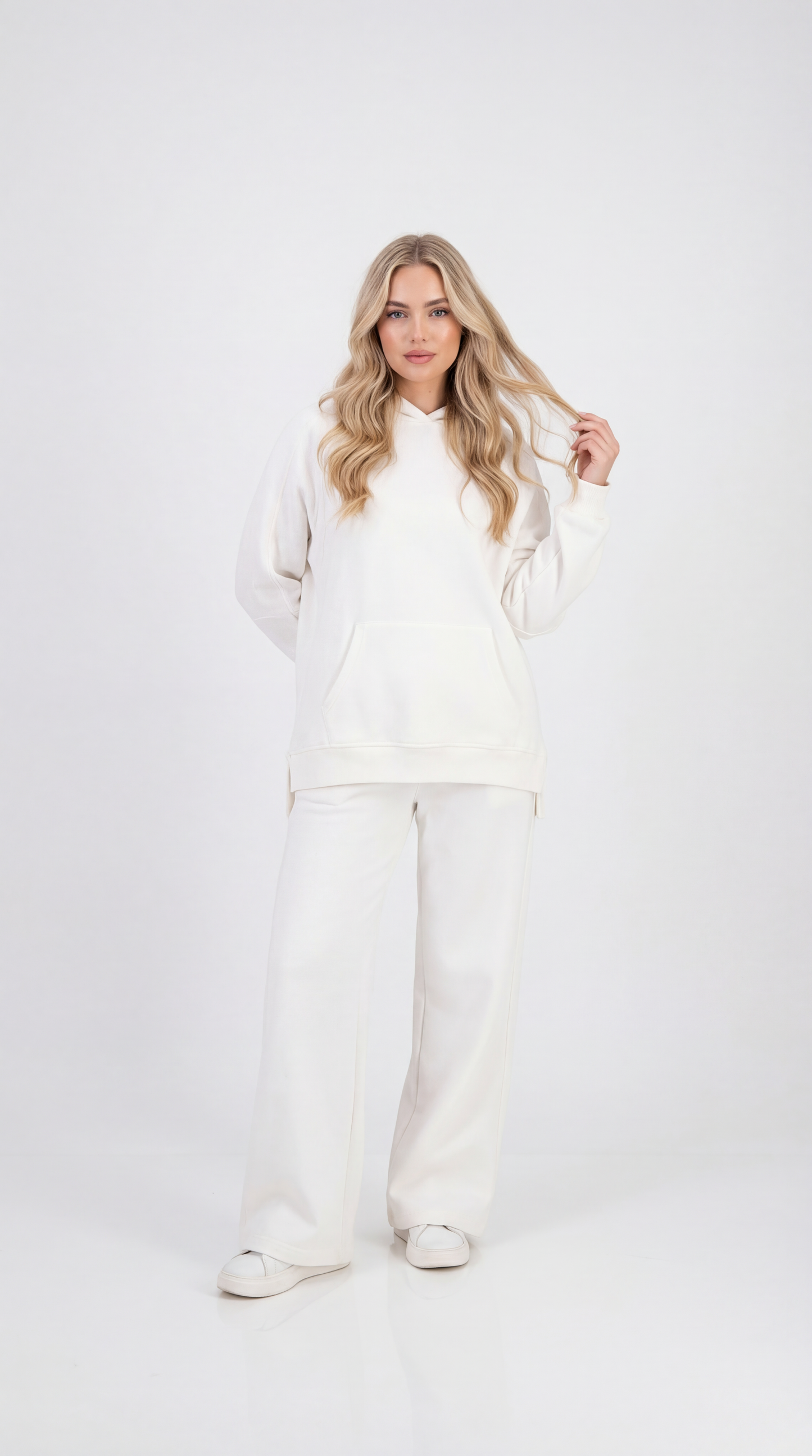 Essential Hoodie Set – Off White
